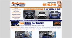 Desktop Screenshot of manhattancarbuyers.com